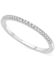 [14K, 5/8 Ct. T.W.] White Gold Diamond Cushion Halo Twist Bridal Set