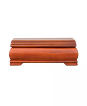 The Carmen Wooden Walnut Finish Jewelry Box