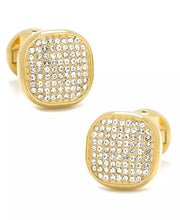 Pave Cufflink and Stud Set