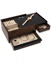 The Stowit Classic Wooden Jewelry Box