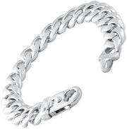 [14K] Gold Mens Cuban Style (104Gram) or Platinum (195Gram) 14Mm 9" Link Bracelet