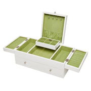 Everly White Wooden Jewelry Box