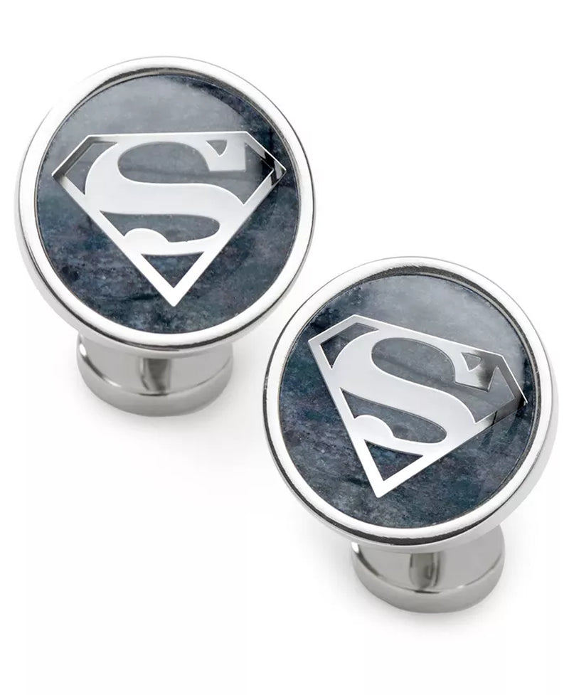 Superman Gemstone Cufflinks