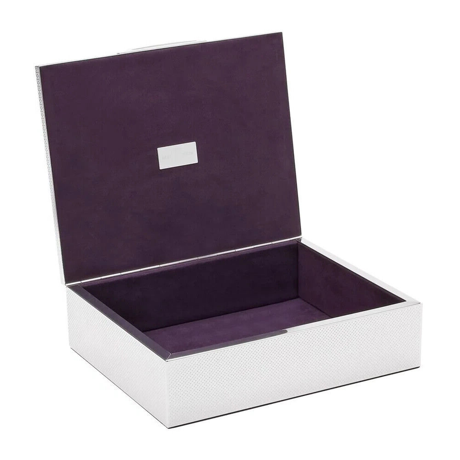 WOLF Legacy Watch & Jewelry Box in Silver, 190001