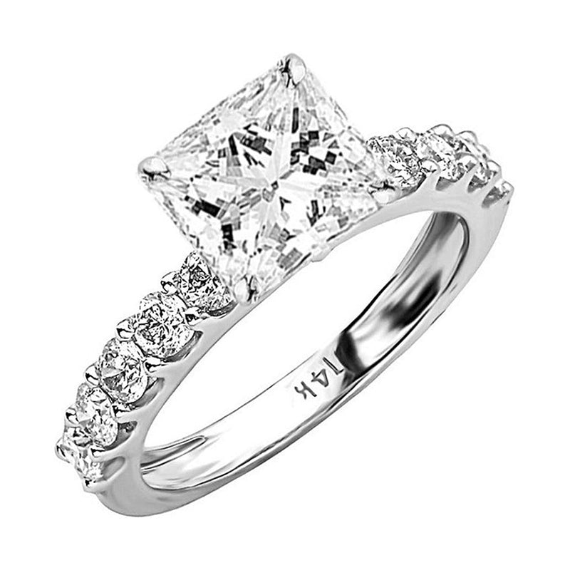 Princess Cut Diamond Engagement Ring