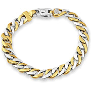 [14K] Gold Cuban Link (38Gram) or Platinum (51Gram) 8Mm 8.5" Bracelet 