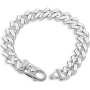 [14K] Gold Mens (80Gram) or Platinum (150Gram) 14Mm  9.25" Link Bracelet