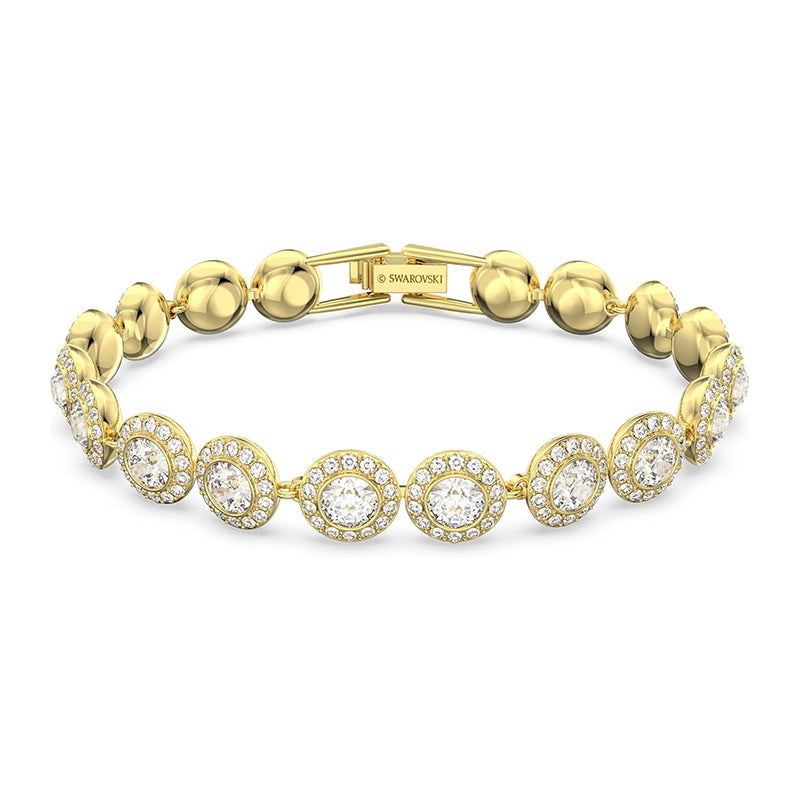 [6.4"] Swarovski Crystal Bracelets Una Angelic Tennis Bracelet