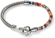 Heishi Bead Bracelet Collection with Hook Clasp