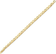 Men'S Cuban Link 14K Gold (90Gram) or Platinum (144Gram) 14Mm Bracelet 9"