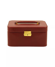 Red Lizard Genuine Leather Jewelry Box