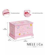 Kerri Girls Musical Fairy Jewelry Box