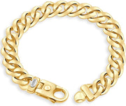 [1kK] Gold Cuban (71Gram) or Platinum (133Gram) 11.5Mm 8.5" Link Bracelet 