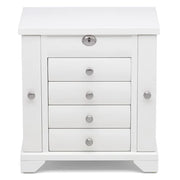 Lea™ Tall White Jewelry Box by Reed & Barton