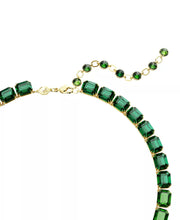 Swarovski's Millenia Gold-Tone Crystal Necklace, 16-3/4"