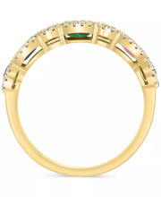 EFFYÂ® Multi-Gemstone (1-1/2 Ct. T.W.) & Diamond (1/4 Ct. T.W.) Ring in 14K Gold