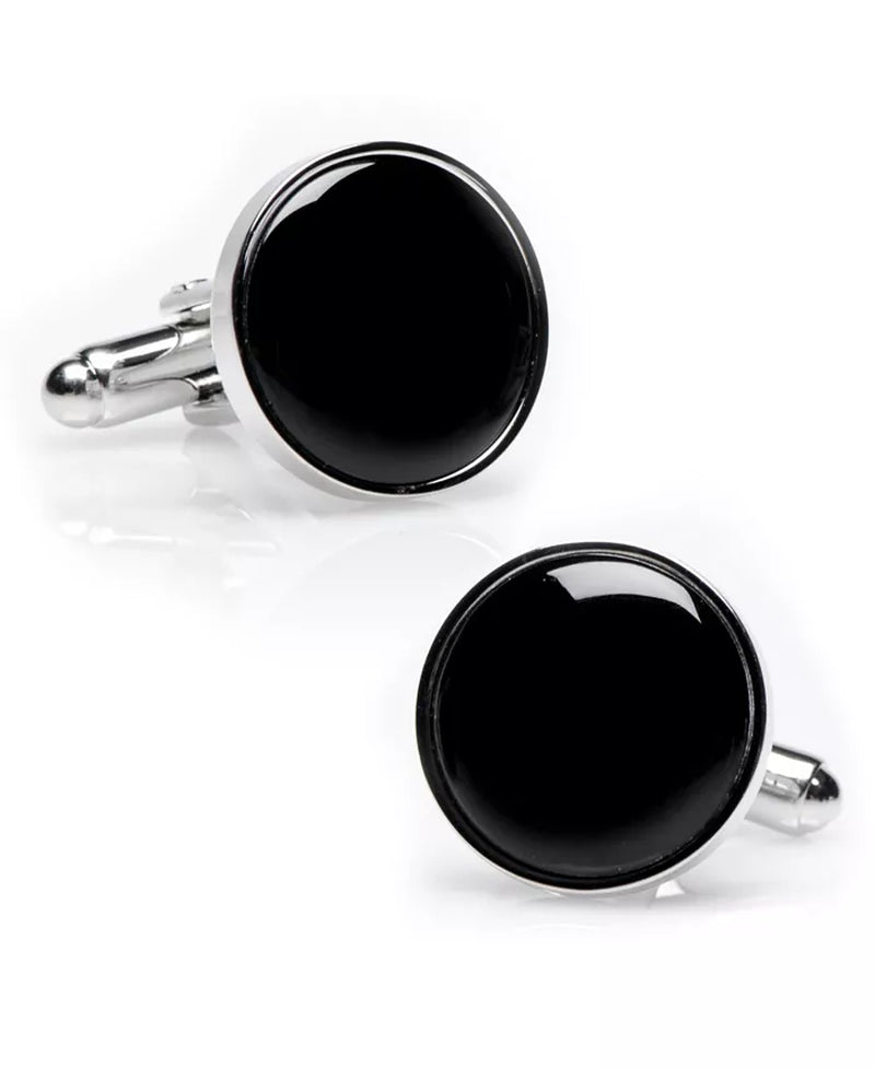 Executive Bold Black Onyx Cufflinks