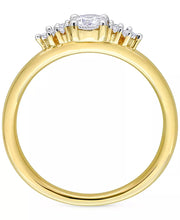 [14K, 3/8 Ct. T.W.] Gold Diamond Engagement Ring