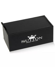 Sutton Stainless Steel Multi-Tone Twisting Pyramid Cufflinks