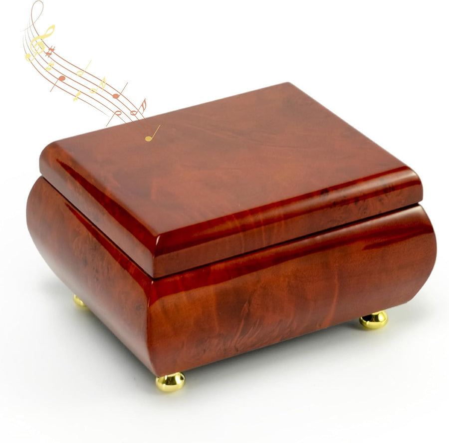 Simple yet Beautiful and Classy Wooden Music Jewelry Box-Many Songs to Choose-I Want to Hold Your Hand