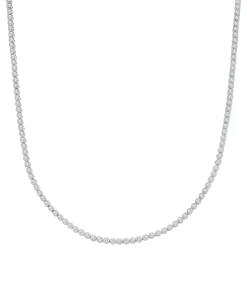 [10K, 5-7/8 Ct. T.W.] Gold & Diamond Mens 24" Necklace