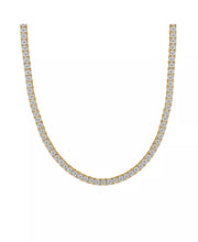 [10K, 2 Ct. T.W.] Mens Diamond Link 24" Necklace