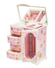 Kelly's Upright Musical Ballerina Jewelry Box