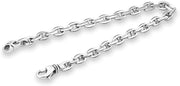 [18K, 22 Gram] Solid White Gold 5.5Mm Bracelet With Anchor Link Chain