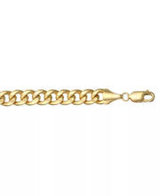 [14K] Gold Men's Cuban Chain Bracelet