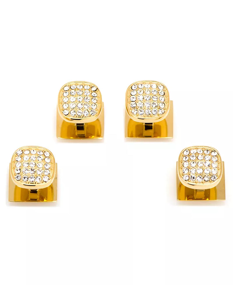 Pave 4 Piece Stud Set