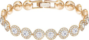 [6.4"] Swarovski Crystal Bracelets Una Angelic Tennis Bracelet