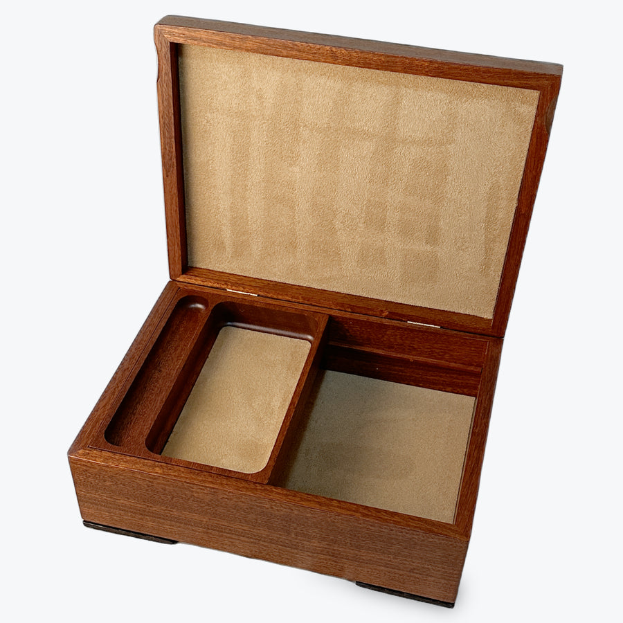 NEW Handcrafted Heartwood Creations Urban Craftsman II JEWELRY BOX, Retail $395