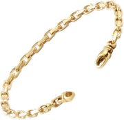 [14K] Gold Mens (33Gram) or Platinum (53Gram) 6.5Mm 8.5" Bracelet 