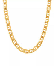 [14K, 5.5MM] Gold Mens Polished Mariner 24" Link Chain Necklace