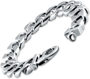 [14K] Gold Heavy Cuban Link (142Gram) or Platinum (228Gram) 15Mm 8.5" Bracelet 