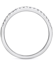 [14K, 1-3/4 Ct. T.W.] White Gold Diamond Halo Triple Row Bridal Set