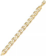 [14K] Gold-Plated Sterling Silver Men's Mariner Link Chain Bracelet