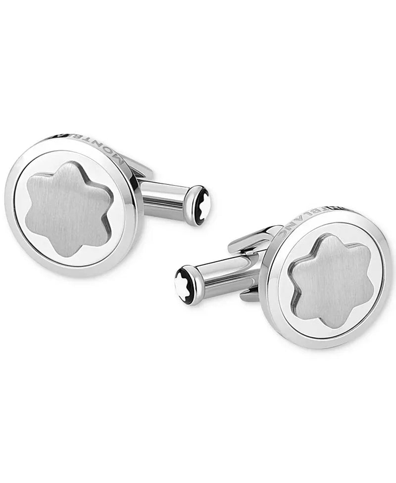 Reverse Beveled Snowcap Cufflinks