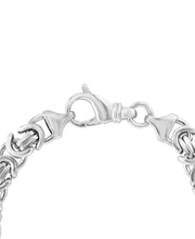 Sterling Silver Men's Etrusca Link Chain Bracelet