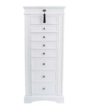 Olympia Wooden Jewelry Armoire in Finish