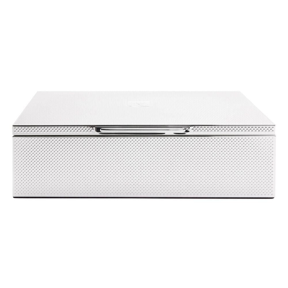 WOLF Legacy Watch & Jewelry Box in Silver, 190001