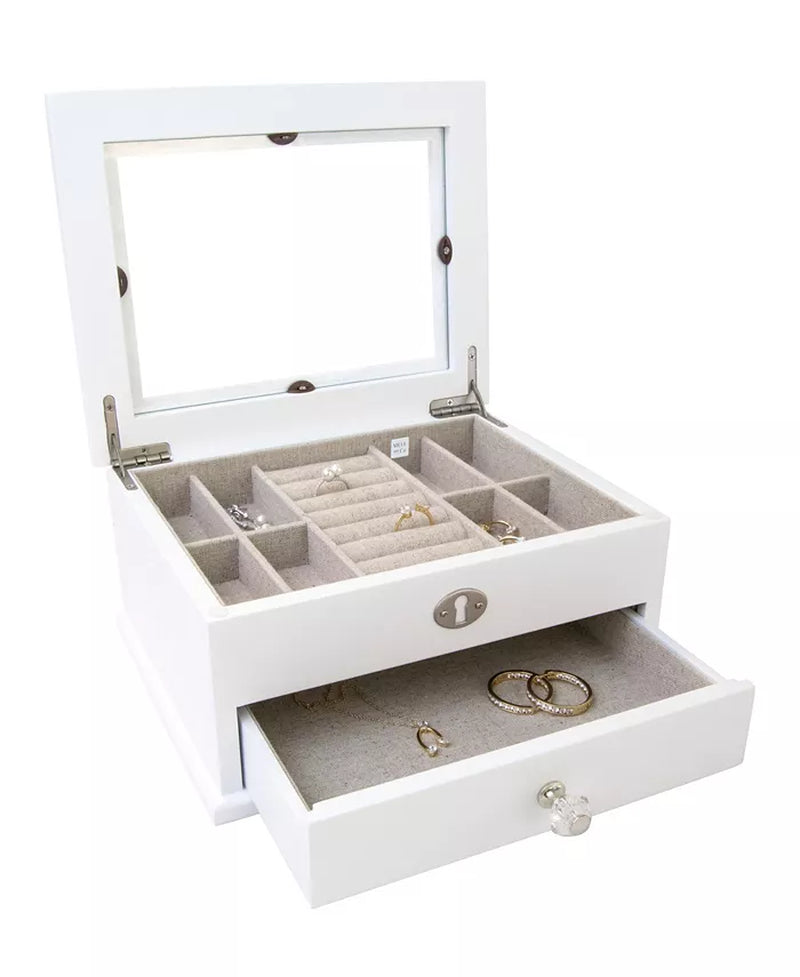 Mini Lili Wooden Jewelry Organizer Box