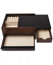 The Stowit Classic Wooden Jewelry Box