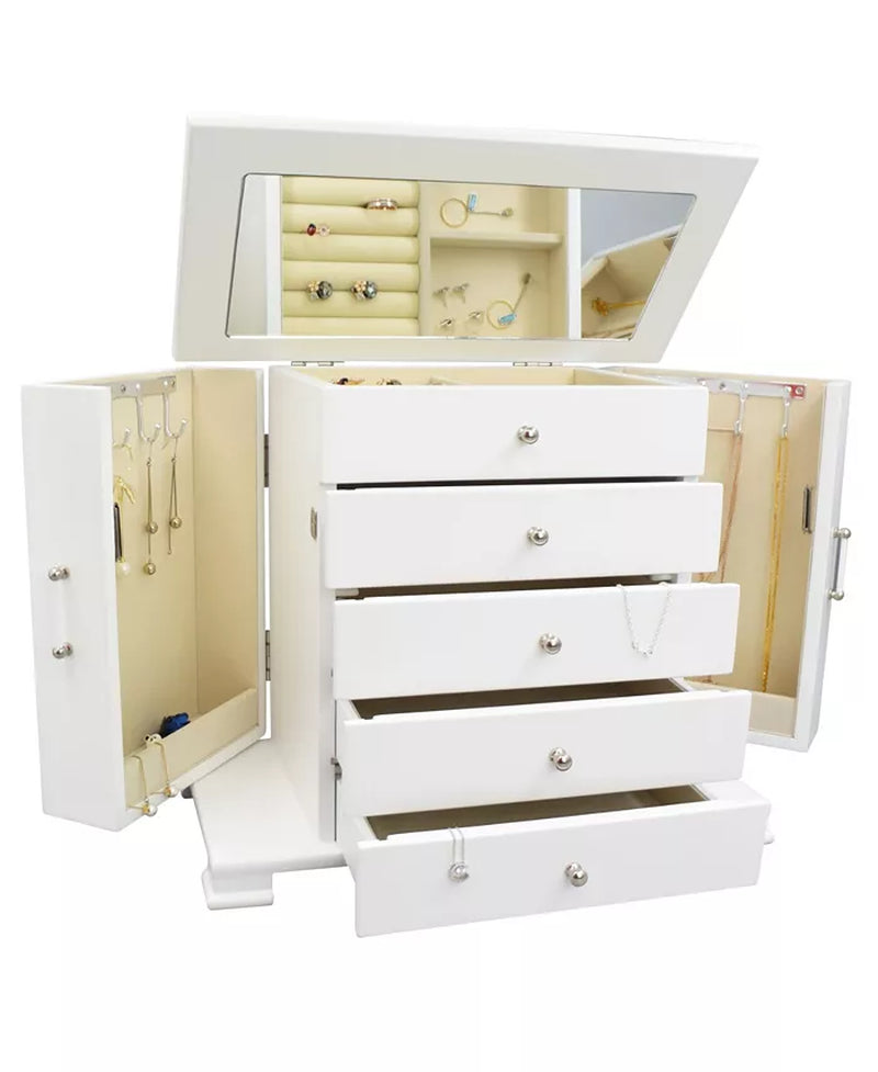 Jewelry Box, White