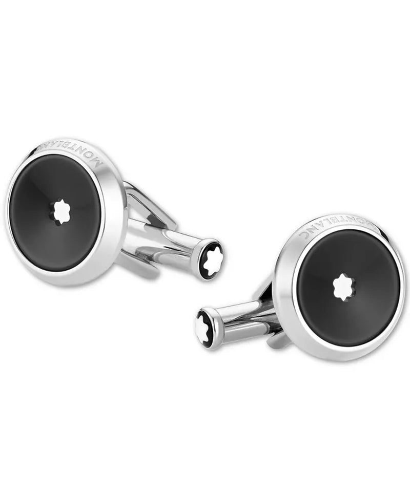 Mens Little Star Stainless Steel Cuff Links