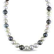 [14K] Yellow Gold Cultured Pearl High Polish Finish Necklace