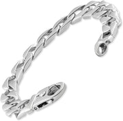 [14K] Gold Mens (66Gram) or Platinum (106Gram) 11.5Mm 8.5" Link Bracelet 