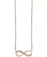 EFFYÂ® Diamond Infinity Pendant Necklace (1/8 Ct. T.W.) in 14K Rose Gold