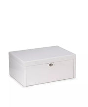 Lacquer Large Jewelry Box with Multi-Storage Compartments