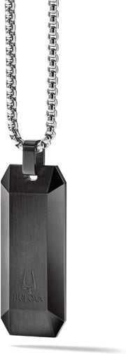 Precisionist Diamond Pendant Necklace with Box Chain